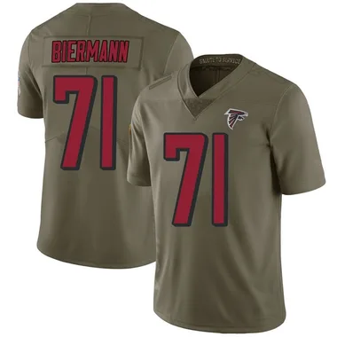 atlanta falcons biermann jersey